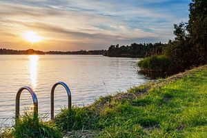 Sonnenuntergang Paterswoldsemeer Groningen