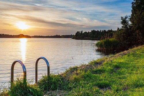 Sunset Paterswoldsemeer Groningen