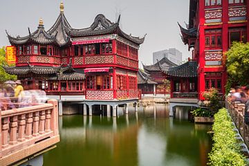 The City God Temple or Chenghuang Miao by Yevgen Belich