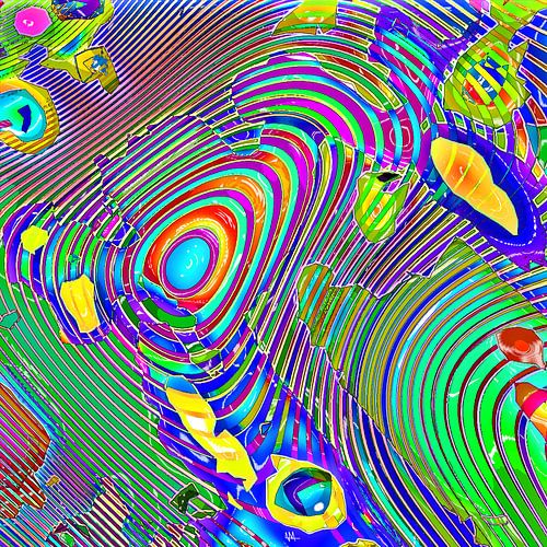 Der ovale Stein der Jade