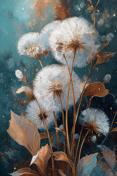 Pissenlit au clair de lune n° 3 par Studio BB