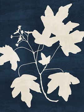 Esdoorntak (blauw) van Adriano Oliveira