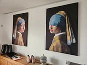 Kundenfoto: Das Mädchen mit dem Perlenohrgehänge - Vermeer Gemälde