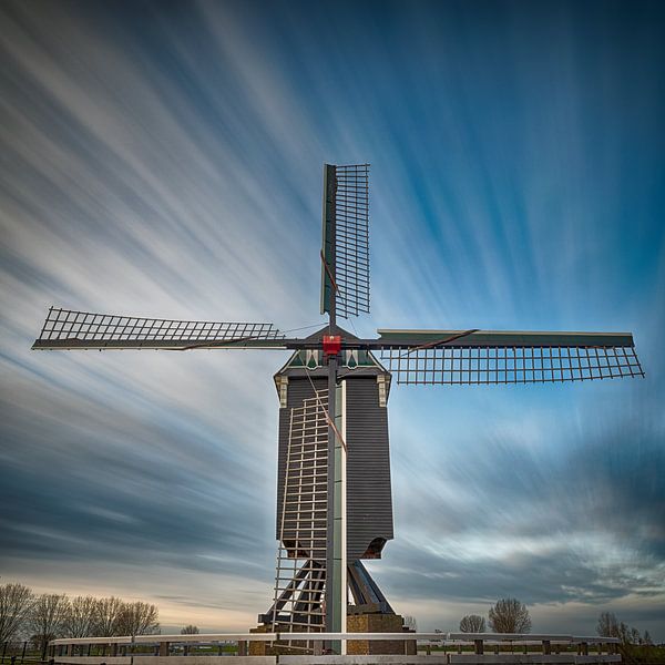 Mill I in Heusden by Mark Bolijn