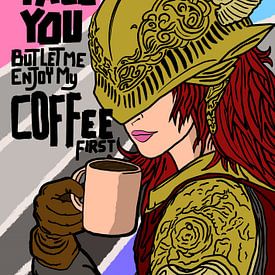 Malenia: Kaffee vor dem Kampf von Esmeralda Flow