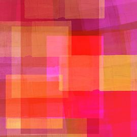 Pop der Farbe. Farbblöcke in leuchtenden Farben nein. 1 von Dina Dankers