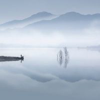 Blauwe stilte