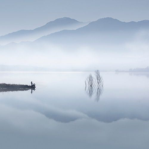 Blauwe stilte van Jose Beut