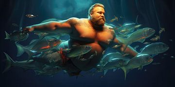 Poseidon van BEARpictureart