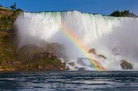 Regenbogen vor den Niagarafällen  von Tom Uhlenberg Miniaturansicht