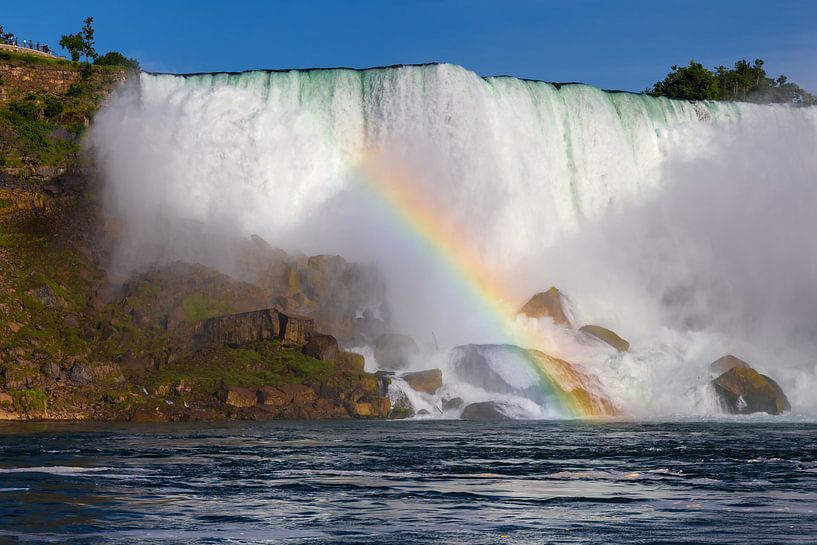 Regenbogen vor den Niagarafällen  von Tom Uhlenberg