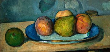 Fruit, Paul Cézanne van Meesterlijcke Meesters