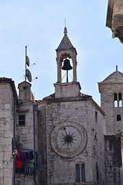 Stadtuhr von Split von Erik Buitenhuis