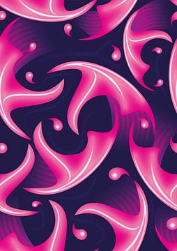 ABSTRACT PINK WAVE by Taufan Heriyansyah
