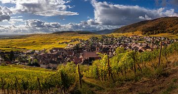 Panorama van Riquewihr van Jeroen Mikkers