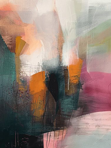 Farbenfroh, modern und abstrakt