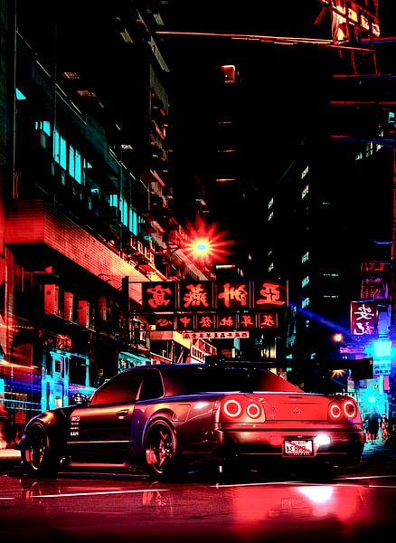 Nissan skyline car by Nurcholis Majid