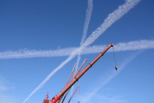 Lijnenspel in de lucht