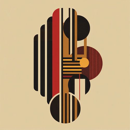 Japandi graphic shapes