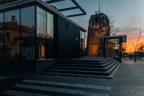 Oldehove im Abendlicht