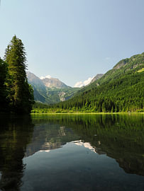 Jägersee – Reflection in the mountain lake by Julias stille Momente