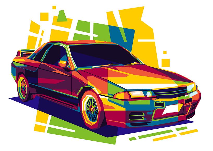 Nissan Skyline GTR R32 V-Spec in WPAP van Lintang Wicaksono