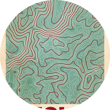 Triglav | Kaart Topografie (Retro) van ViaMapia