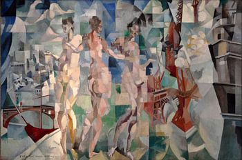 Robert Delaunay, Female Nude, 1912