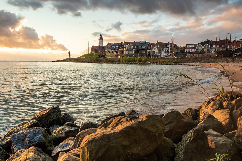 View on the beautiful Urk by Meindert Marinus