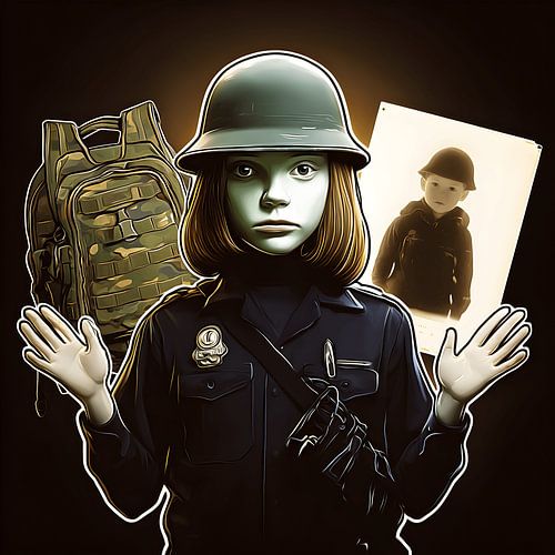 Le soldat qui disparaît