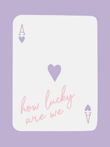 Hoeveel geluk hebben we Ace Purple