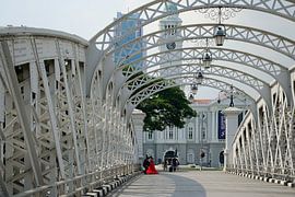 Fotoshooting auf der Anderson-Brücke von Frank's Awesome Travels
