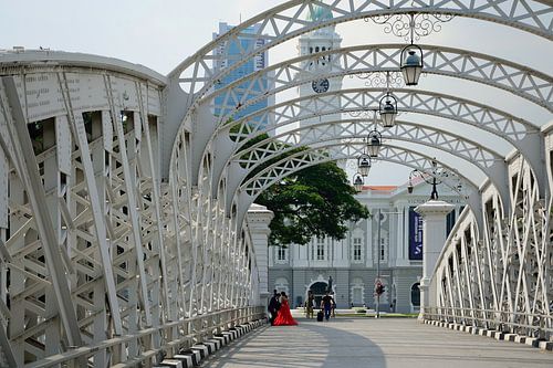 Fotoshoot op Anderson Bridge