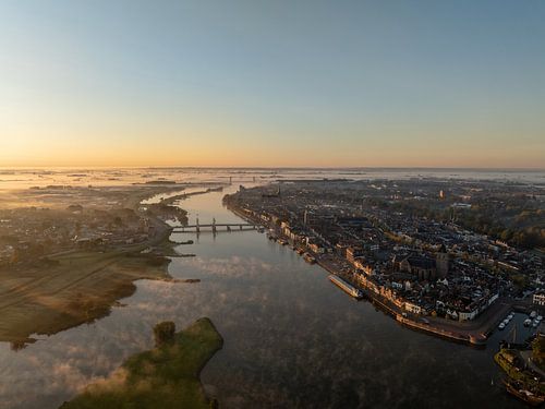 Kampen from the air