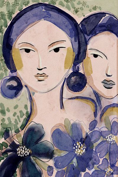 Indigo Two by Treechild