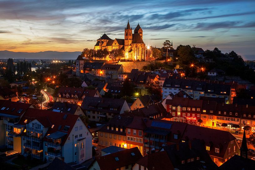 Breisach de nuit par Jürgen Wiesler