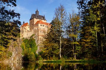 Le château de Kriebstein en Saxe sur Roland Brack