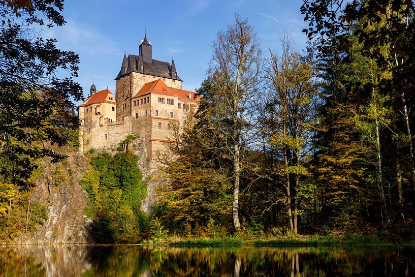 Ritterburg Kriebstein in Sachsen von Roland Brack