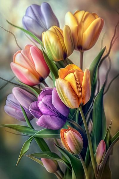 Tulips by Bert Nijholt