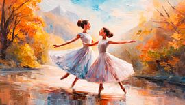Dansen in het landschap