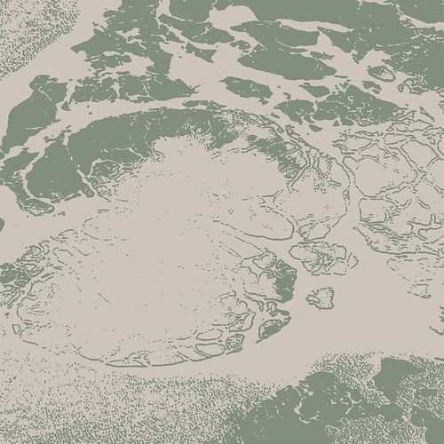 Nō - Sprudelndes Wasser bildet ein Muster unseres Gehirns