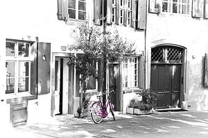 Pinkes Fahrrad