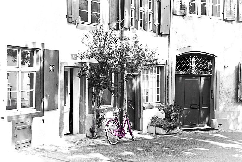 Pink Bicycle by Claudia Moeckel