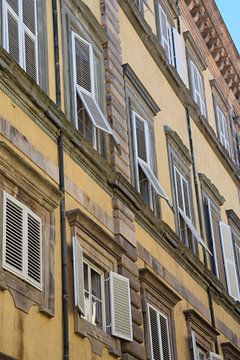 Toskana Italien Lucca Stadtzentrum von Hendrik-Jan Kornelis