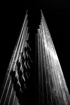 Steel towers by Dieter Walther