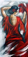 Flamenco dancing