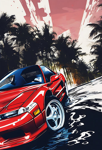 Honda NSX splash art