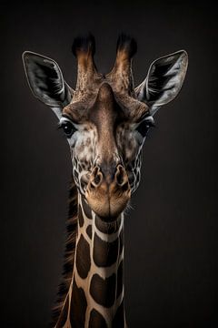 Giraffe van Bert Nijholt