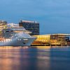 Amsterdam verwelkomt cruiseschip MSC Splendida by Renzo Gerritsen