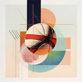 Volley-ball sur Poster Art Shop